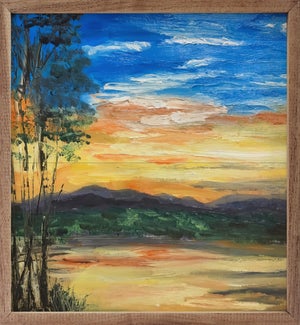 Beautiful Sunset By Annette Beraud Battaglia